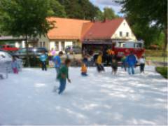 "Kinder spielen Feuerwehr" bei der Feuerwehr Georgenberg am 06.08.2005