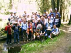 Wanderung an der Zottbach mit einer Schulklasse